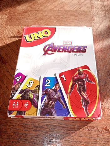 Cartes Uno Avengers