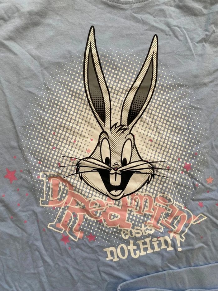 👗 Pyjama 2 pièces bugs bunny taille 42-44 - photo numéro 3