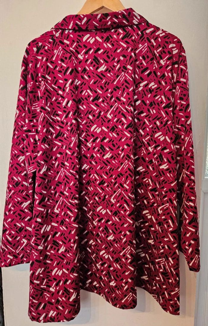 Chemisier Bleu Bonheur Taille 50/52 🍷 - photo numéro 3