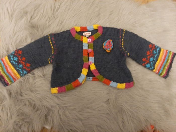 Gilet boléro catimini 18 mois