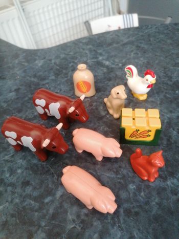 Playmobil 123 animaux ferme