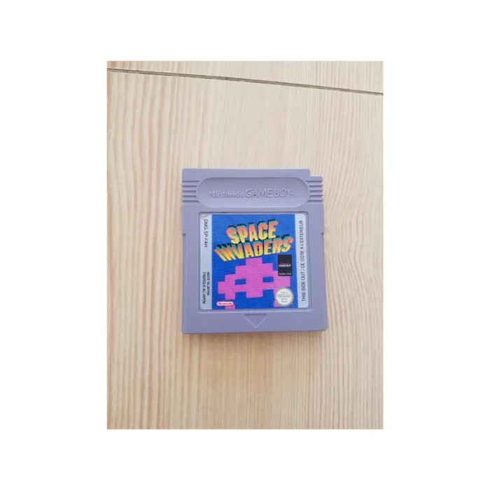 Jeu space invaders game boy