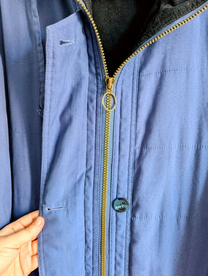 Parka violet vintage hiver taille L 40 - photo numéro 5