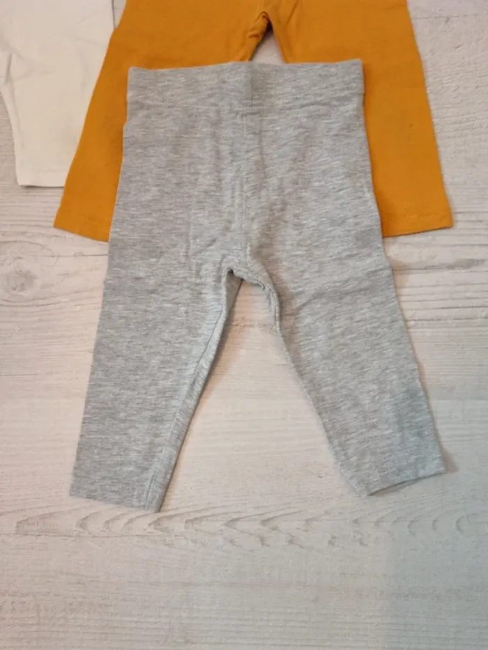 Lot de 4 legging 12 mois - photo numéro 3