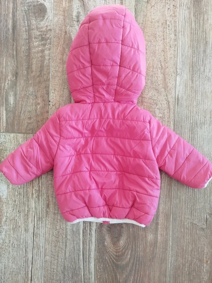Blouson rose bébé fille 12 mois - photo numéro 2