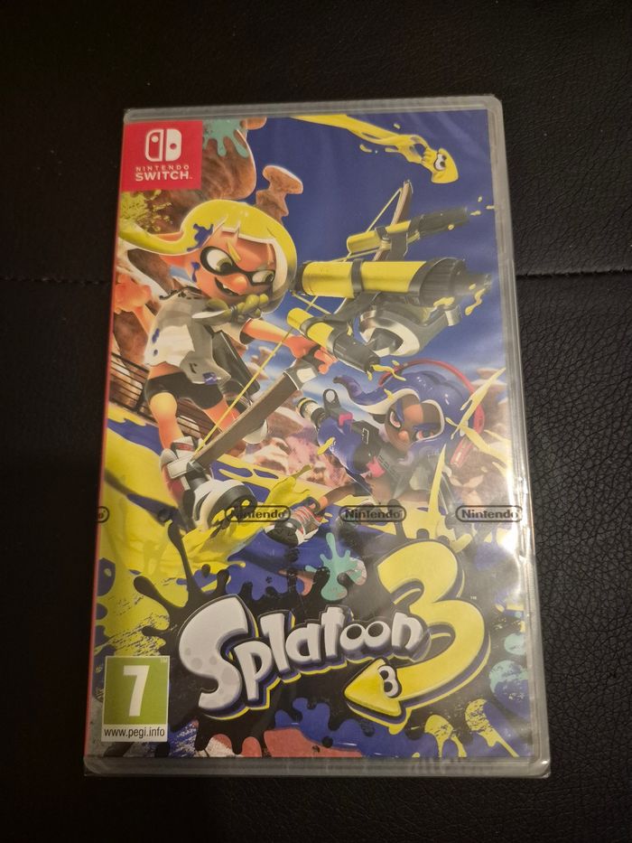 Splatoon 3 sur switch neuf sous blister - photo numéro 1