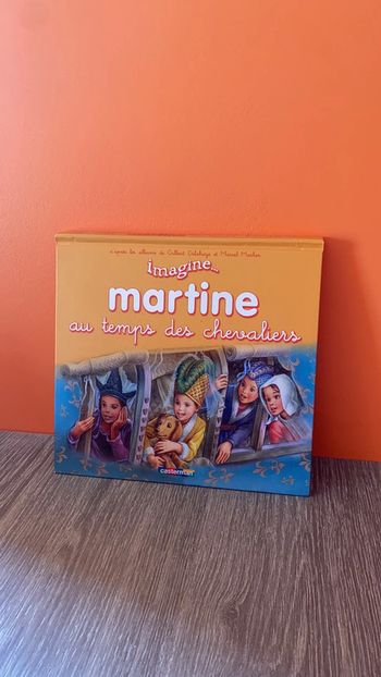 Livre Martine au temps des chevaliers