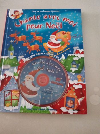 Livre de Noël avec CD