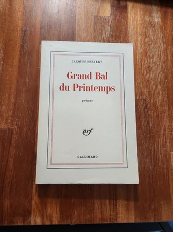 Livre : Grand bal du Printemps