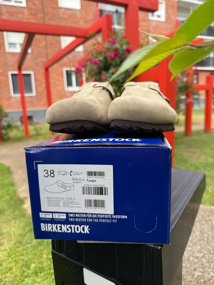 Birkenstock Boston taupe | beige - photo numéro 5