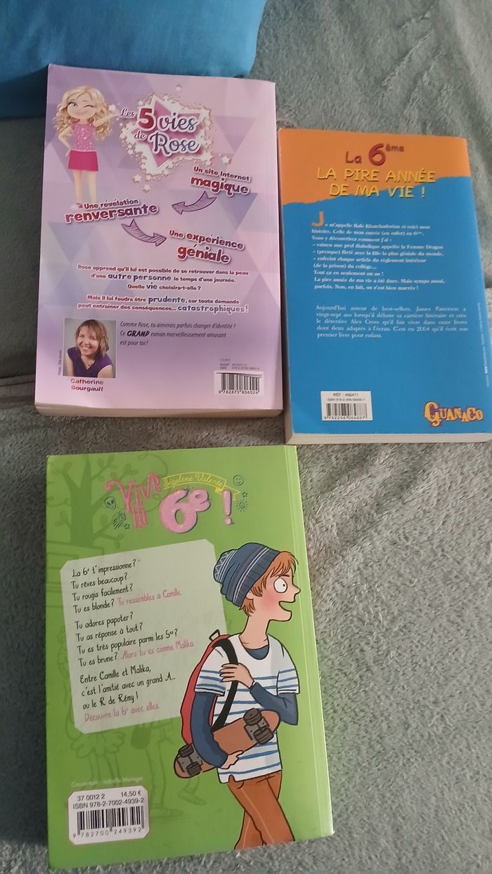 Lot de 3 livre ado - photo numéro 3