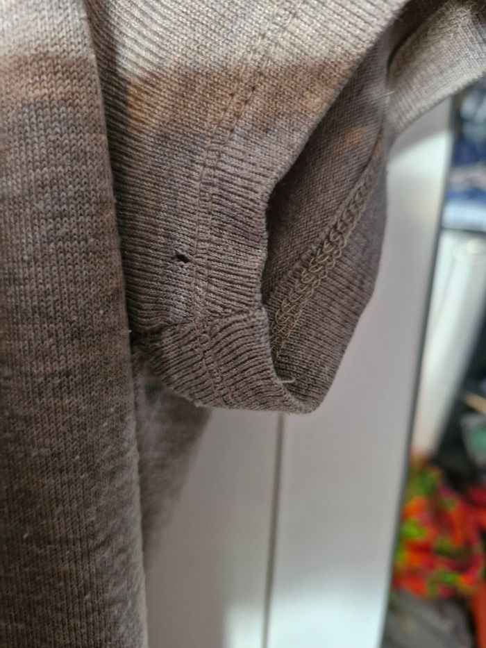 Jolie robe tunique col drapé - photo numéro 4