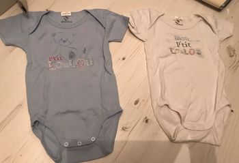 Lot de 2 bodies Absorba 6 mois