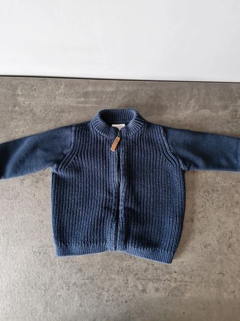 Gilet zippé 9 mois