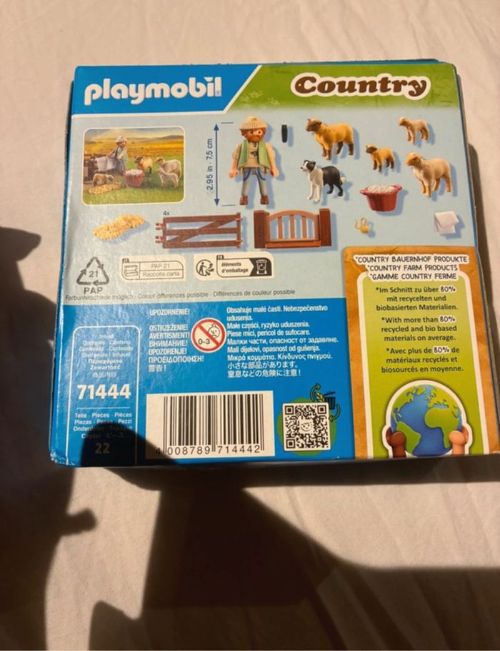 Playmobil berger avec ses moutons - photo numéro 2