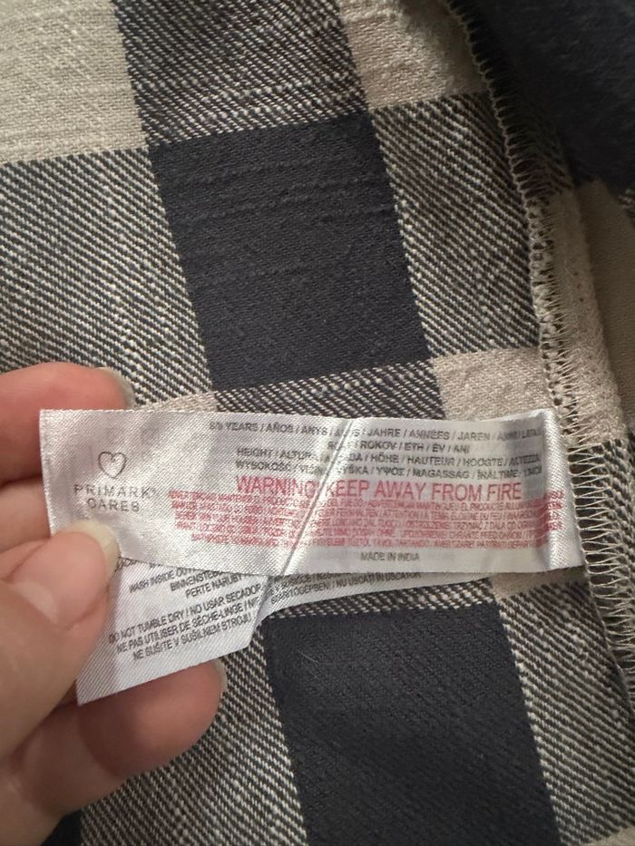 Chemise à carreaux garçon 8/9 ans Primark - photo numéro 8