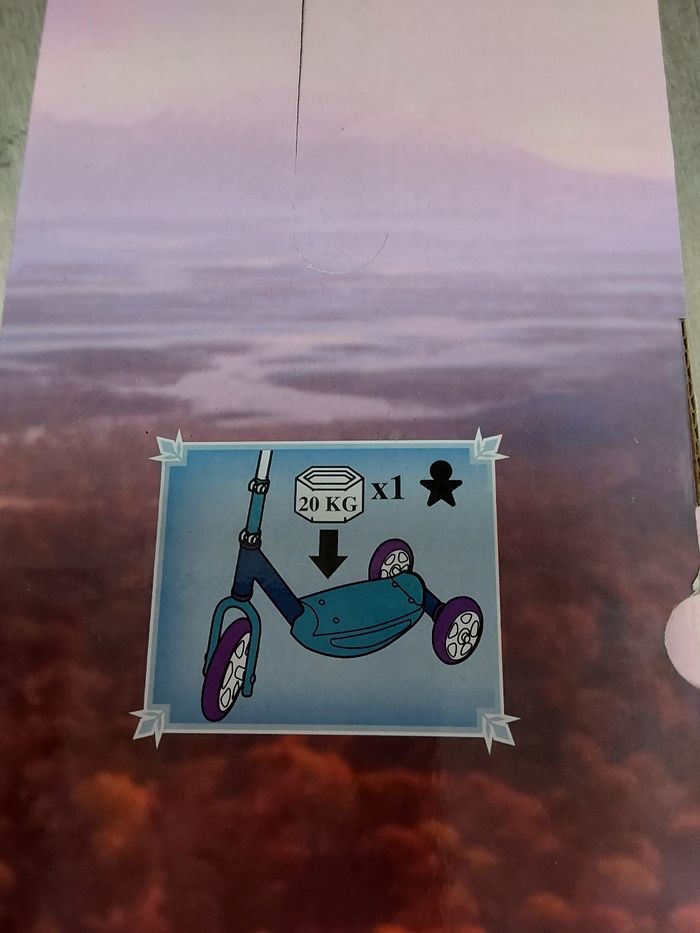 Smoby Trottinette 3 roues Anna et Elsa La Reine des Neiges - Comparer