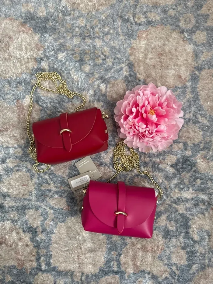 Lot de 2 sac en cuir