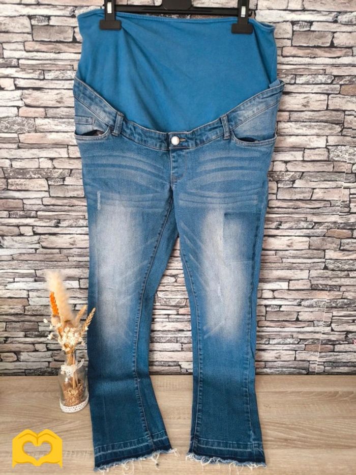 🌹 Jean de grossesse bleu Kiabi 42 🌹