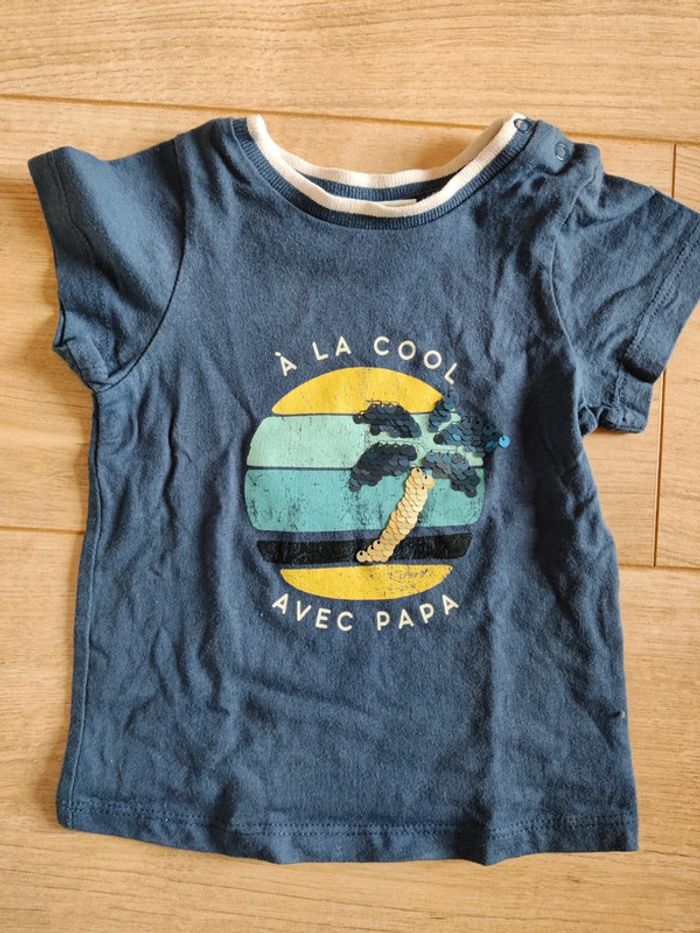 Lot t-shirt 12 mois - photo numéro 2