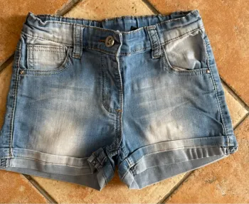 Short jeans taille 10 ans réglable marque oublis