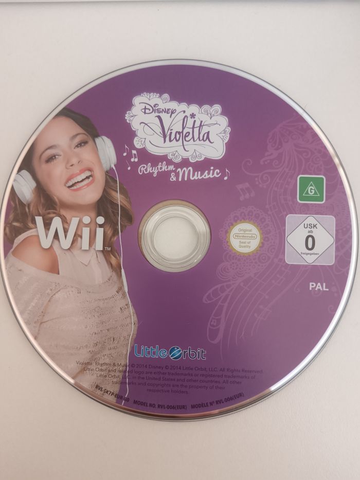 Jeux Wii violetta