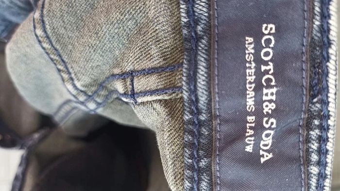 Jeans slim Scotch & Soda bleu taille W28 | Fr 38 - photo numéro 4