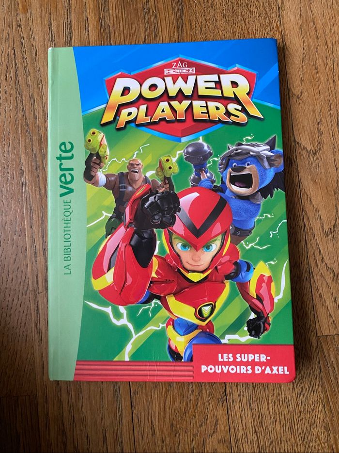 Livre Power Players les super-pouvoirs d’Axel