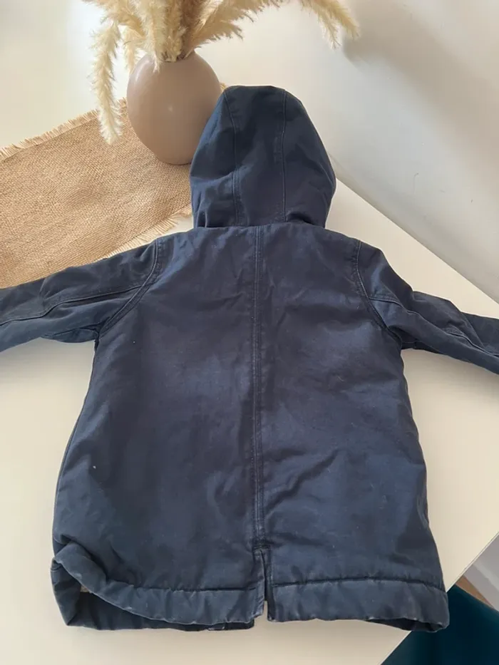 Veste polaire petit bateau bleu marine 3 ans - photo numéro 3