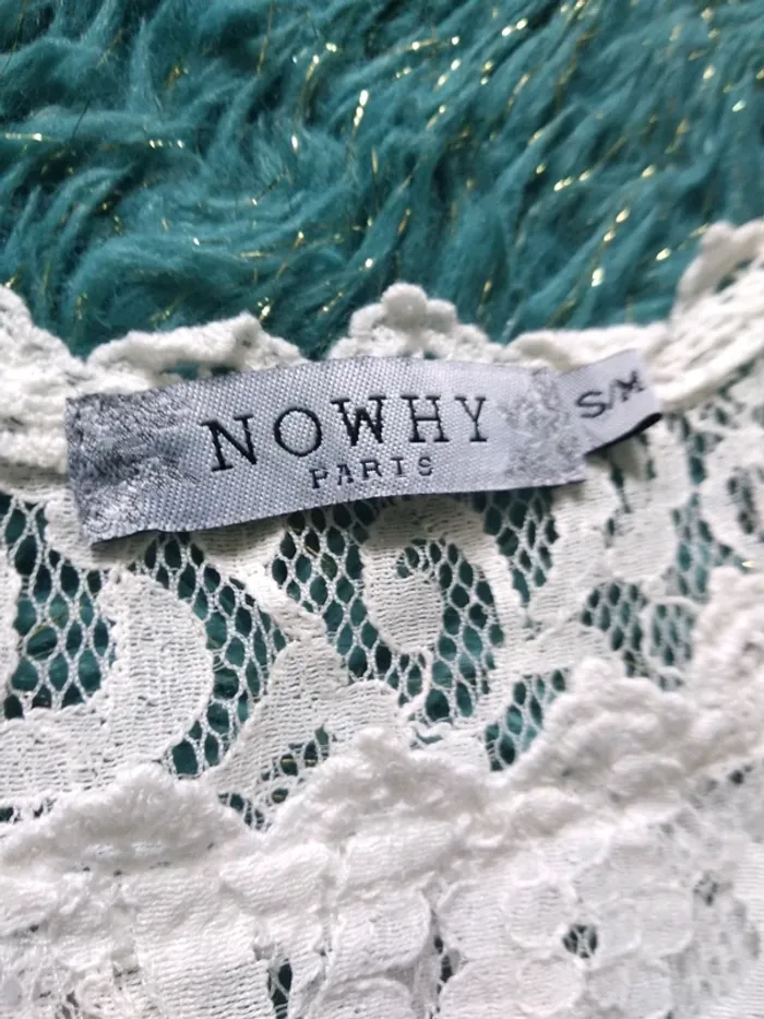 Tunique blanche dentelle - photo numéro 9