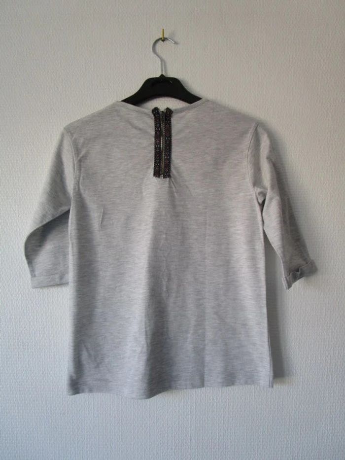 T-shirt gris Roxy 12 ans - photo numéro 6
