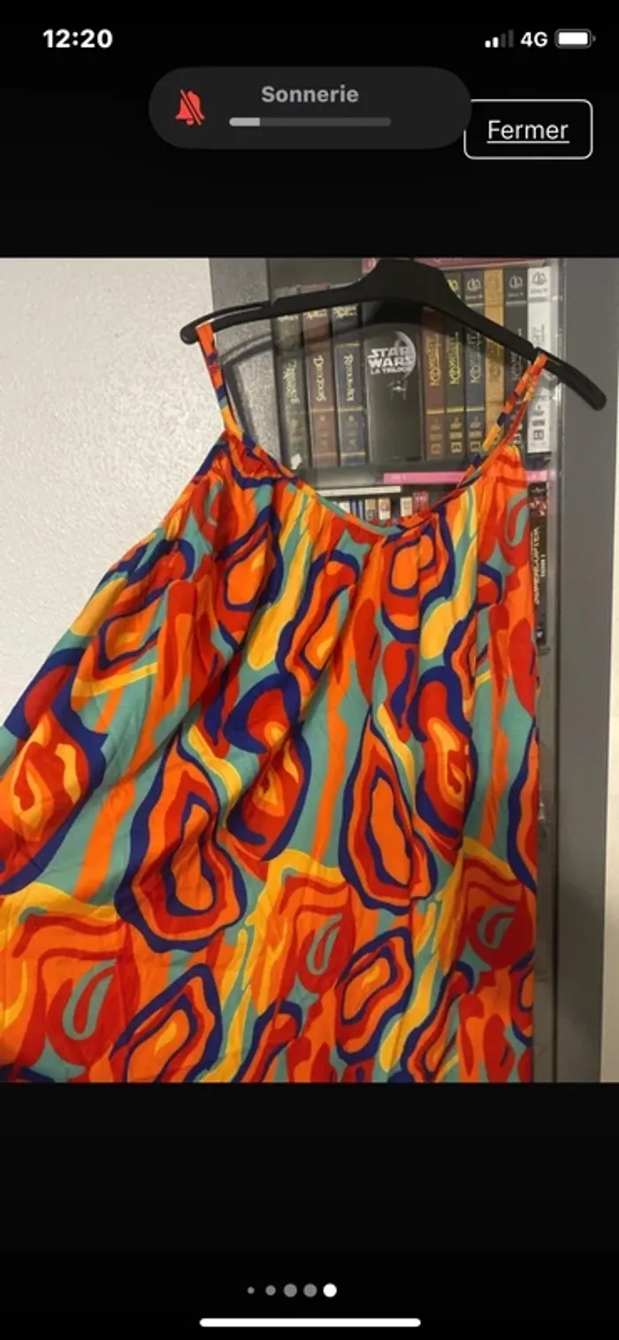 superbe robe longue été à bretelle shein curve taille 54 neuve 7XL / 54 / 26 • Très bon - photo numéro 5