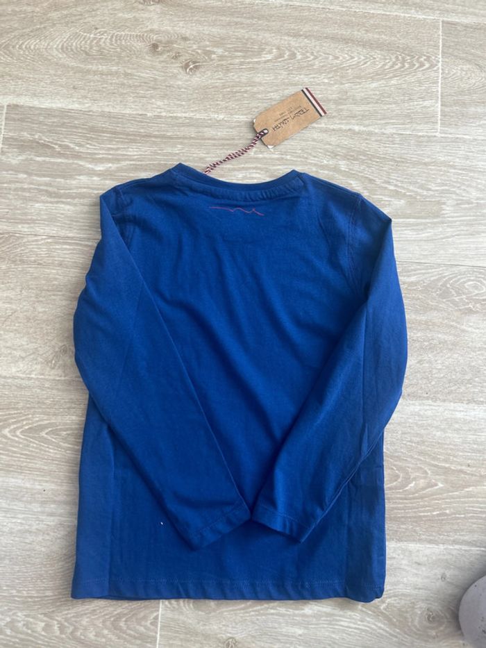 T-shirt à manches longues bleu roi Teddy Smith 8ans - photo numéro 3