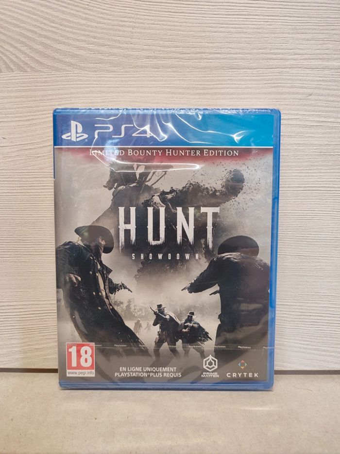Hunt showdown Bounty hunter édition ps4 neuf