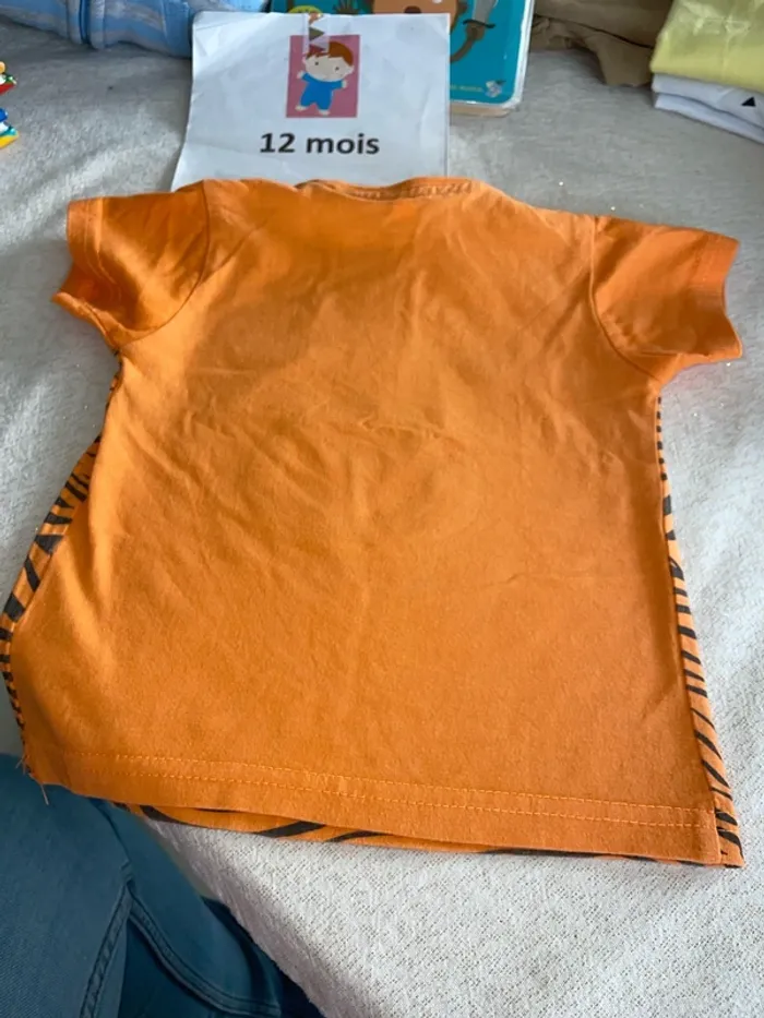 Tee shirt Tigre 12 mois - photo numéro 7