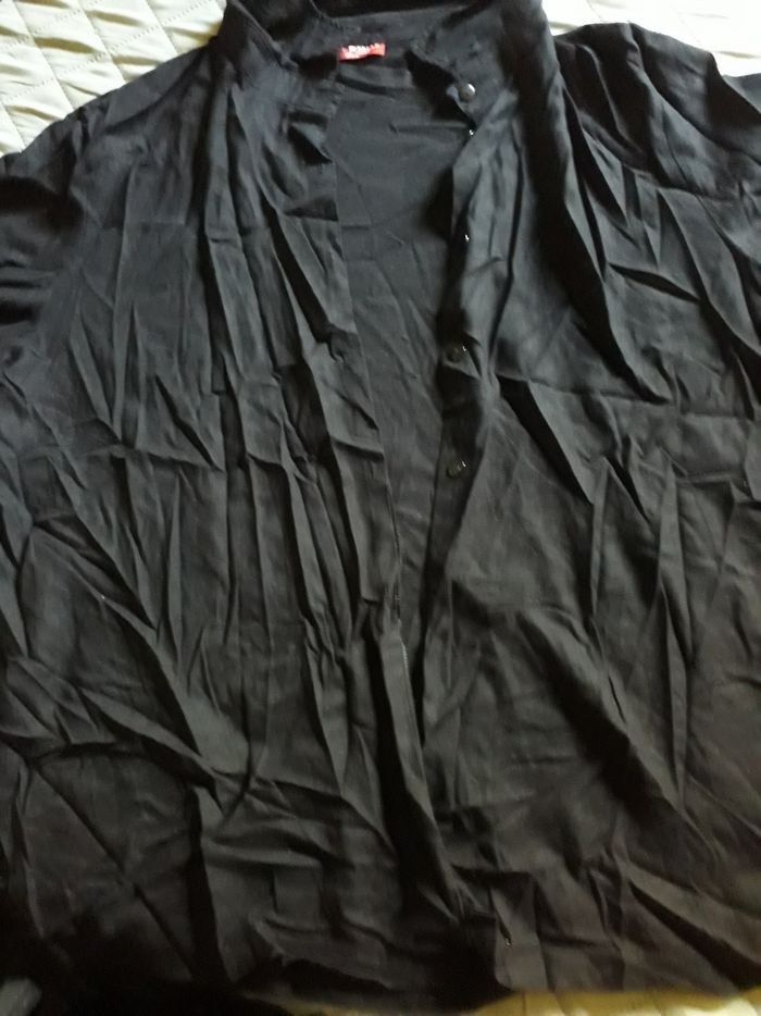Chemise femme manche courte avec boutons 54