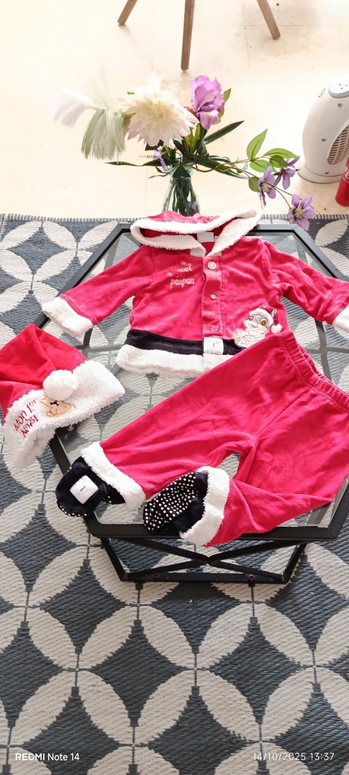🎄✨ Ensemble bébé fille Disney Bambi – 3 pièces – Taille 6 mois ✨🎄 - photo numéro 6