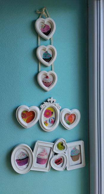 Lot cadres photos pèle mêle