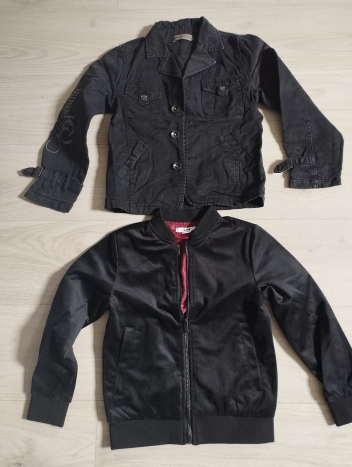 Lot de vestes mi saison garçon taille 8 ans