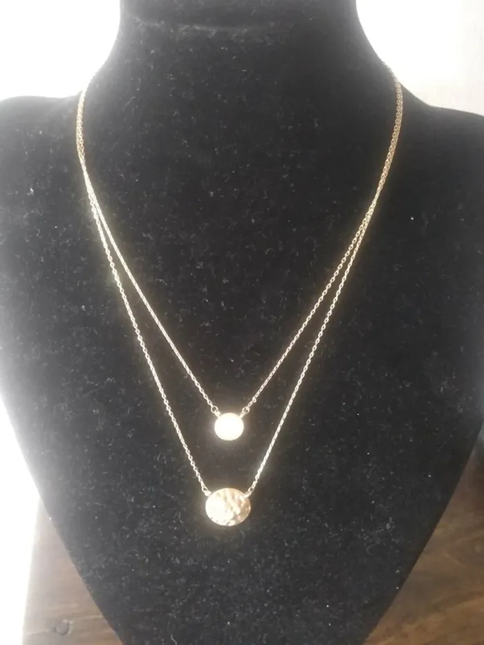 Collier fantaisie Double - photo numéro 3