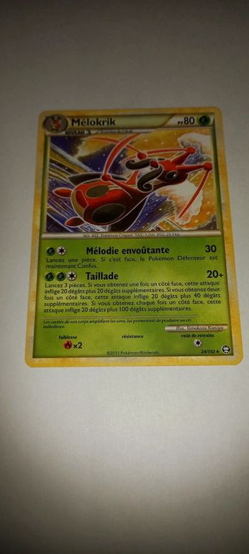 Carte pokémon mélokrik