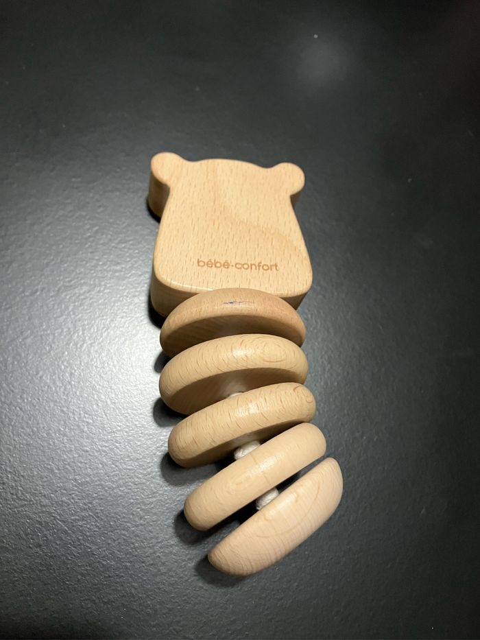 Hochet articulé en bois - photo numéro 4