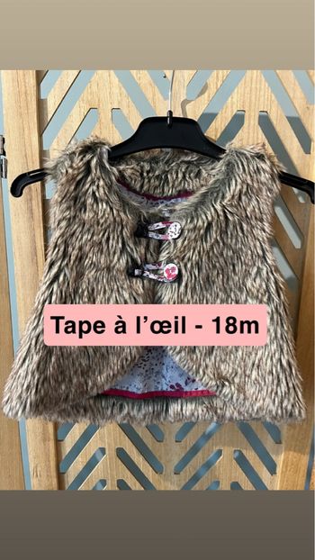 Gilet fourrure tao 18m