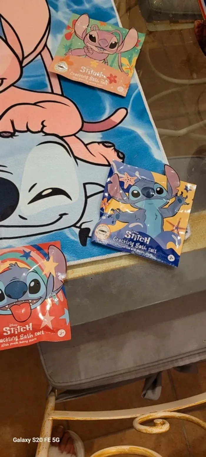 Lot Bain stitch Angel Disney - photo numéro 5