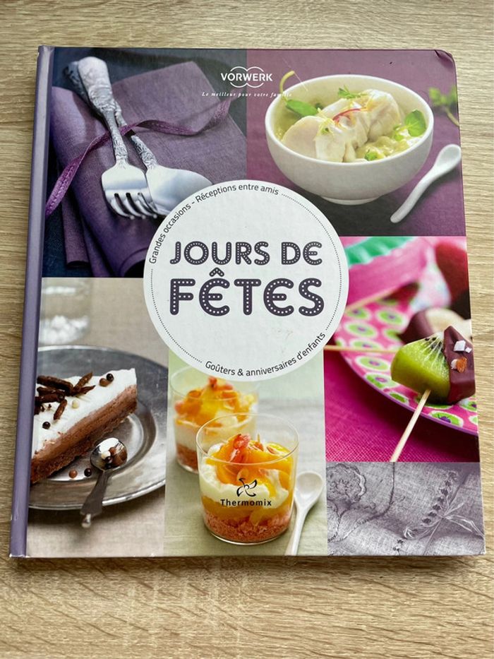 Livre Thermomix Jours de fêtes