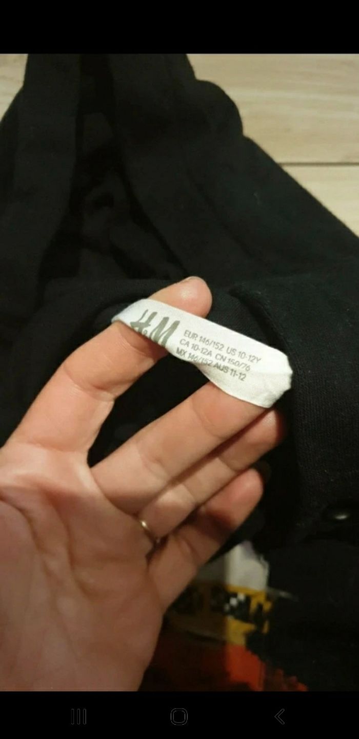 Sweat capuche garçon h&m 10/12 ans - photo numéro 3