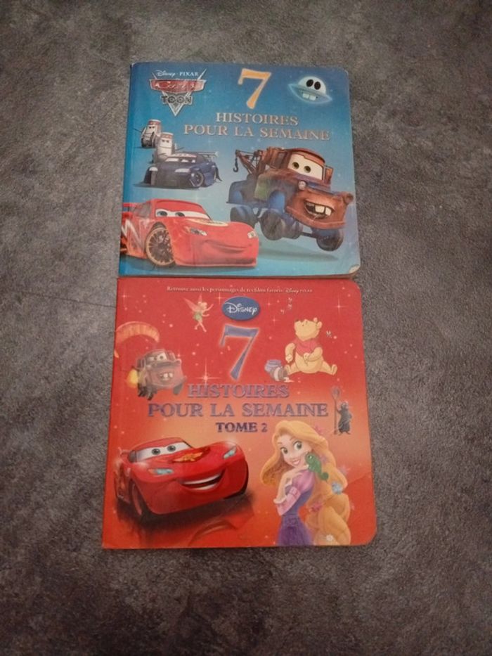 7 histoires pour la semaine disney