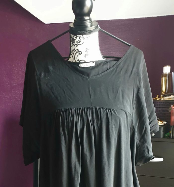 Robe noire grande taille 💚 - photo numéro 2