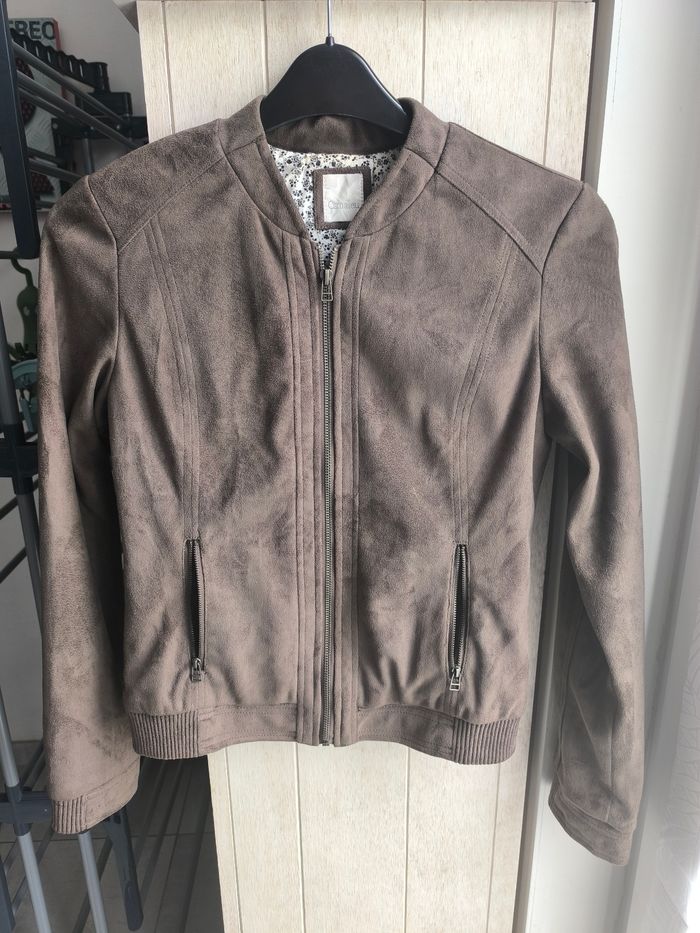 Veste/blouson doublé touché doux