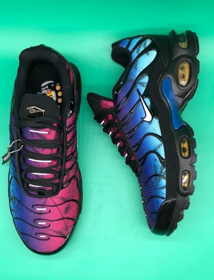 Nike Air Max Plus Trendy Bleu/Violet, Taille 39 - photo numéro 5